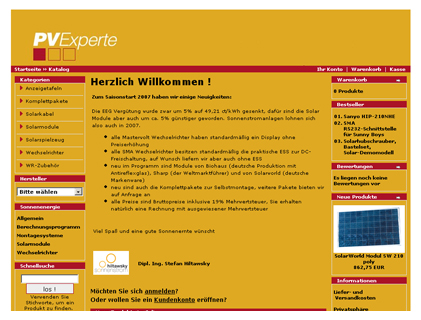 Solarstrom Shop